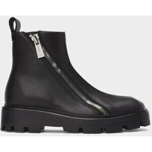 GmbH Double Zip Boots Size 45 US 12 Mens Black $555